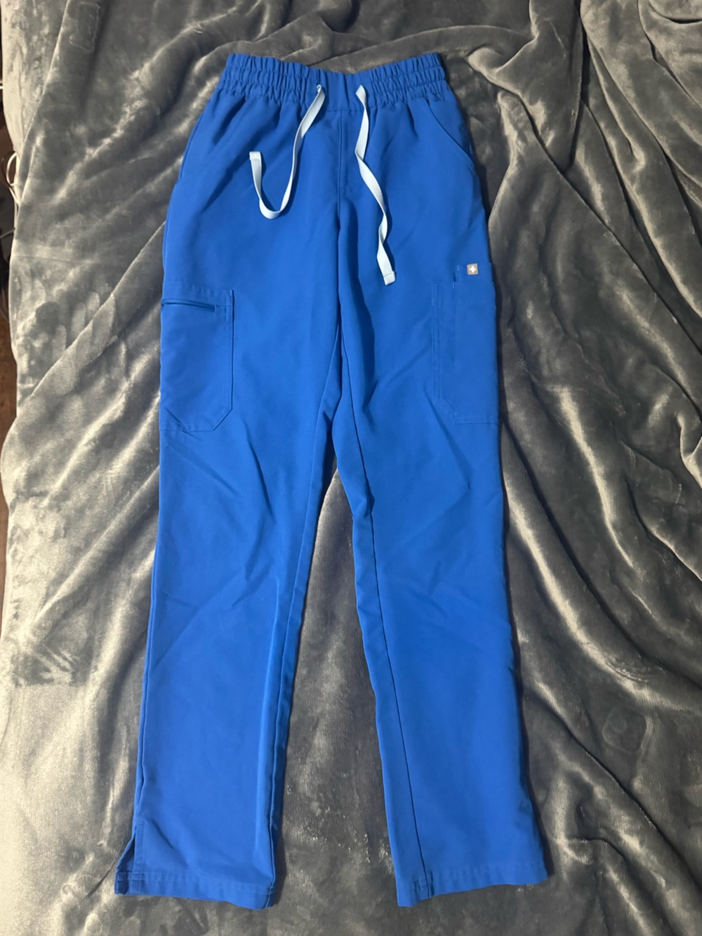 Figs Women’s Yola scrunch waistband straight leg scrub pants